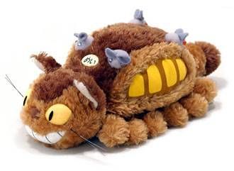 Studio Ghibli Chat en Peluche Bus avec Totoro 24Cm : SEMIC: : Jeux  et Jouets