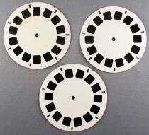 Stuntmen - 3 x View-Master Discs Set Loose Ref. D 124-F