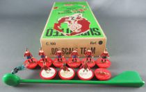 Subbuteo C-100 Réf 41 - Club Liverpool LW Repeint Manque 1 joueur