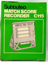 Subbuteo C.115 -  Tableau d\'affichage des scores  - Match Score Recorder (neuf en boite)