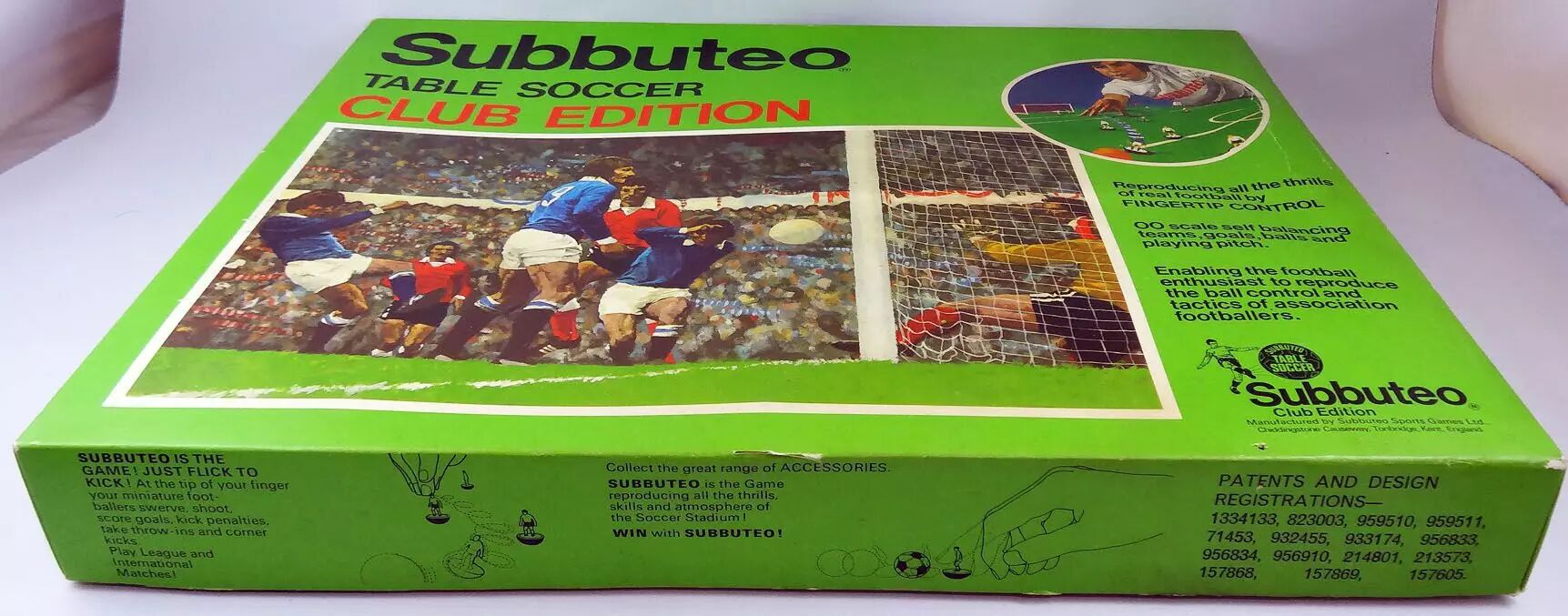 Subbuteo Table Soccer Club Edition set 1974