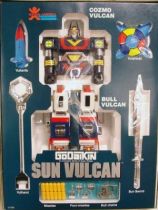Sun Vulcan DX - Diecast Action Figure - Godaikin Bandai USA (mint in box)