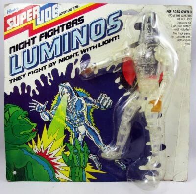 Super Joe Adventure Team - Hasbro 1977 - Night Fighters Luminos - Sous blister