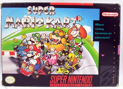 Super Nintendo System SNES - Super Mario Kart (USA NTSC version)