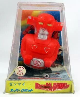Super Robot Red Baron - Figurine wind-up 8cm - Popy ASC 1975