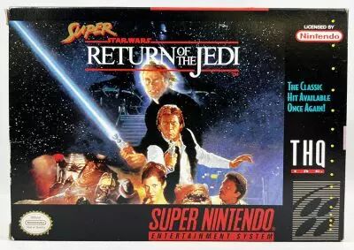 Super Star Wars Return of the Jedi - THQ Nintendo SNES (USA/Canada)