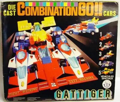 Supercar Gattiger - DX Combination Go!! gift set - Takatoku Brabo