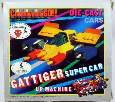 Supercar Gattiger - Up Machine - Takatoku Ceppi Ratti