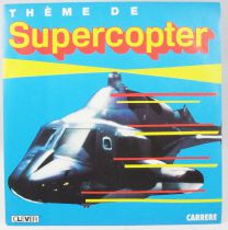 Supercopter (Airwolf) - Disque 45T - Thème du Feuilleton TV - Carrere 1987
