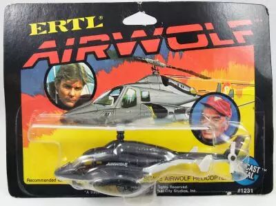 Supercopter (Airwolf)  1/64� ERTL 1984