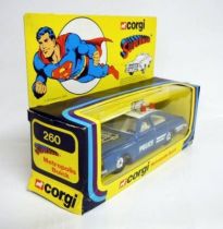 Superman - Corgi ref.260 1979 - Buick Regal (City of Metropolis - Police Dept.) Mint in Box