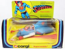 Superman - Corgi ref.265 1979 - Rocket Firing Supermobile (neuve en boite)