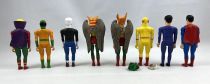 Superman - DC Comics Pocket Super Heroes - Lot de 8 Figurines - Loose