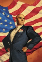 Superman - Lex Luthor - Vote Lex 2000 - Promo Button - DC Comics (2000)