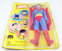 Superman - Mego World\'s Greatest Super-Heroes - Superman 8\  figure (mint on french Pin Pin Toys card)