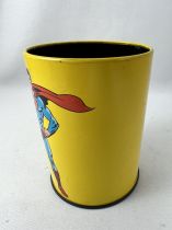 Superman - Pot à Crayon en métal Jaune - 1980