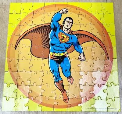 Superman - Puzzle 81 pi�ces - 1973 American Publishing Group