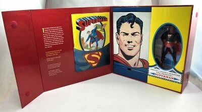 Superman - Superman Masterpriece Edition - Statuette, Livre et Comics - Chronicle Book (1999)