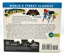 Superman - Superman With Batman and Robin On Radio - 4 Audio Tapes with Booklet - Smithsonian (1997)