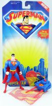 Superman Animated Series - Capture Net Superman (loose with cardback)