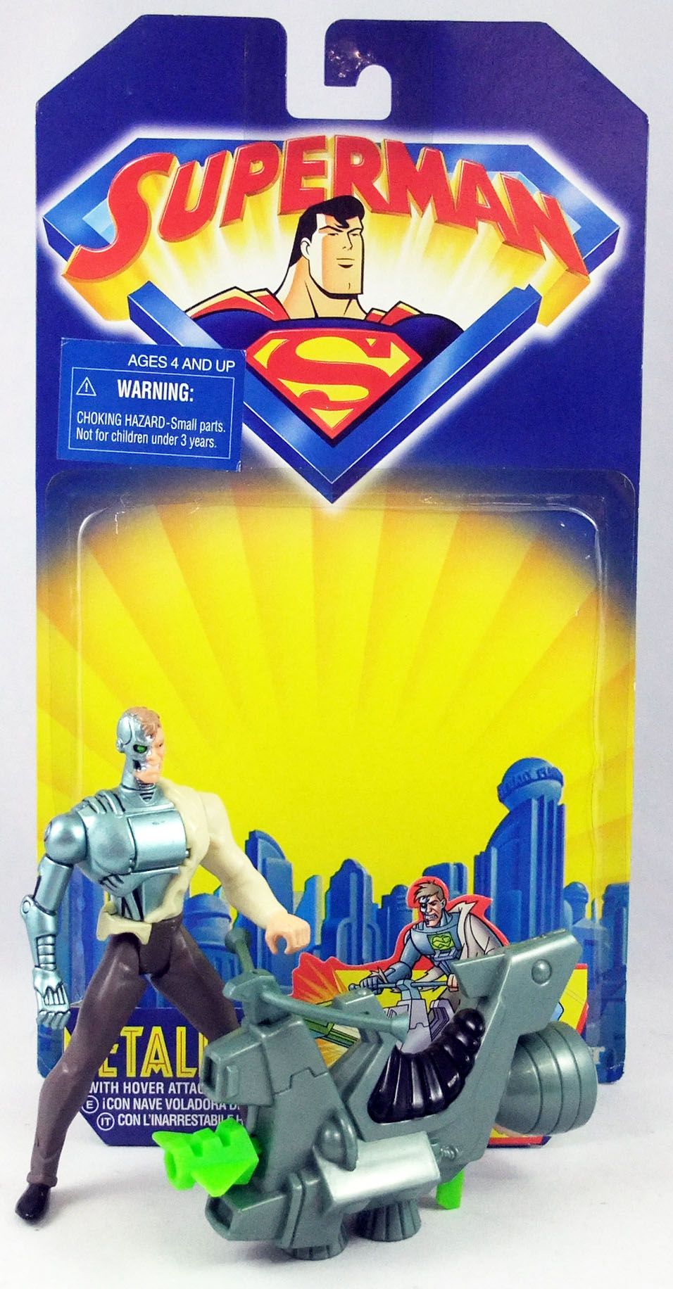 Superman Animated Series - Metallo (loose with cardback)