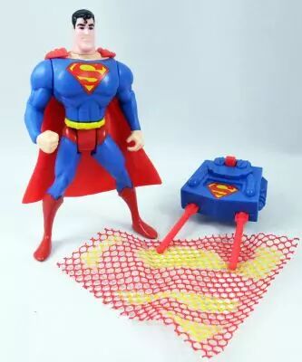 Superman S�rie Anim�e - Capture Net Superman (loose with cardback)