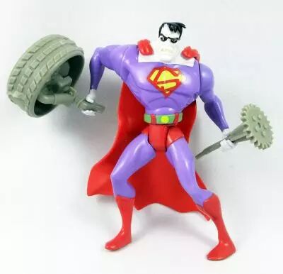 Superman S�rie Anim�e - Evil Bizarro (loose with cardback)