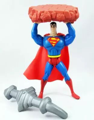 Superman S�rie Anim�e - Strong Arm Superman (loose)