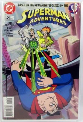 Superman The Animated Series - DC Comics - Superman Adventures #2 (Dec. 1996) par McCloud, Burchett, Austin