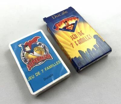 Superman The animated series - Jeu de 7 familles - Ducale (1998) - Neuf 
