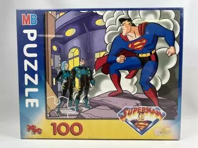 Superman The Animated Series - Jigsaw puzzle 100 Pieces MB (1994) 