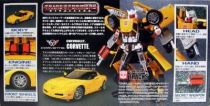 Takara Transformers Binaltech Tracks - blue version (Corvette)