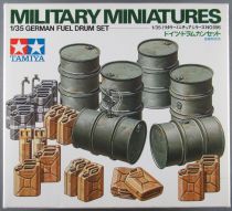 Tamiya 35186 WW2 German Fuel Drum Set 1:35 Miniatures Series n°186 MIB