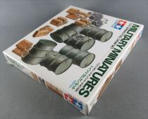 Tamiya 35186 WW2 German Fuel Drum Set 1:35 Miniatures Series n°186 MIB