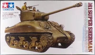 Tamiya 35322 Arm�e Israeli�nne Char M1 Super Sherman & Equipage 1/35 Neuf Boite Cellophan�e