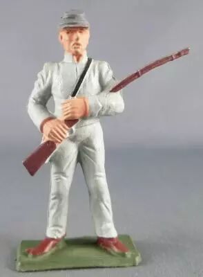 tarlux - Confederates - Regular Series - Footed holding rifle (ref S6)