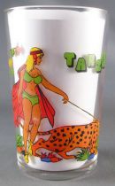 Tarzan - Amora mustard glass - Tarzan & the Amazons