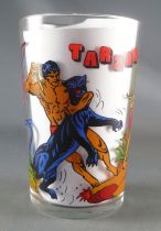 Tarzan - Amora mustard glass - Tarzan and the Panther