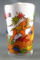 Tarzan - Amora mustard glass - Tarzan and the Panther