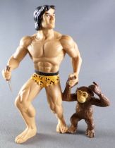 Tarzan - Figurine PVC Disjorsa - Tarzan avec Cheeta 