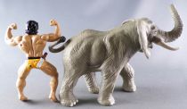 Tarzan - Figurine PVC Disjorsa - Tarzan sur Eléphant