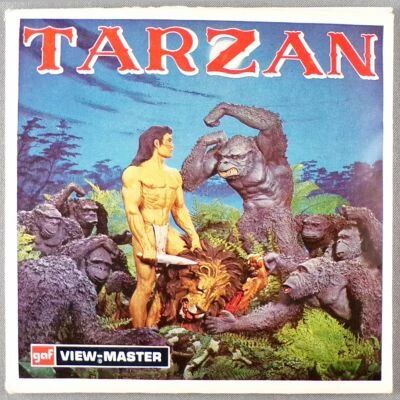 Tarzan - Set of 3 discs View Master 3-D (GAF)  B 444 F