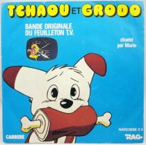Tchaou et Grodo - Disque 45Tours - Bande Originale Série Tv - Disques Polydor 1983