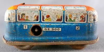 Technofix GE 300 Alpine Express Wagon Autorail Bleu