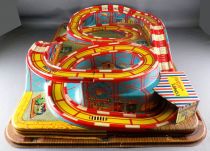 Technofix GE 307 Circuit Coney Island 2 Véhicules Mécanique Clef sans Boite 