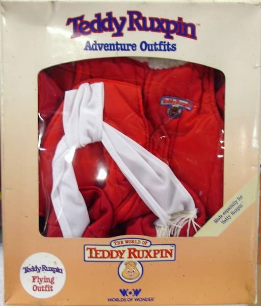 Vintage 1985 WOW World Of Wonder Teddy Ruxpin WORKOUT OUTFIT Unused MISB D28 