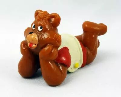 Teddy Ruxpin - Yolanda pvc figure - Teddy on floor