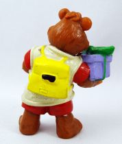 Teddy Ruxpin - Yolanda pvc figure - Teddy with gift box