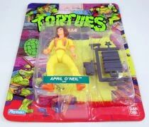 Teenage Mutant Ninja Turtles - 1988 - April O\'Neil - Playmates Toys (Bandai France card)
