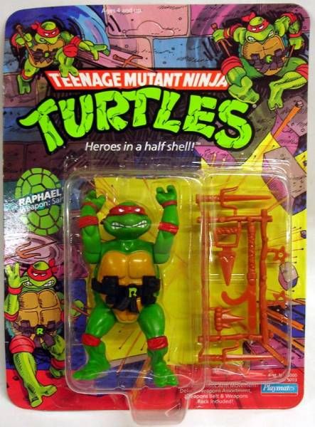 1988 Teenage Mutant Ninja Turtles Footsoldier Waffe Vintage Hero Turtle Weapon 
